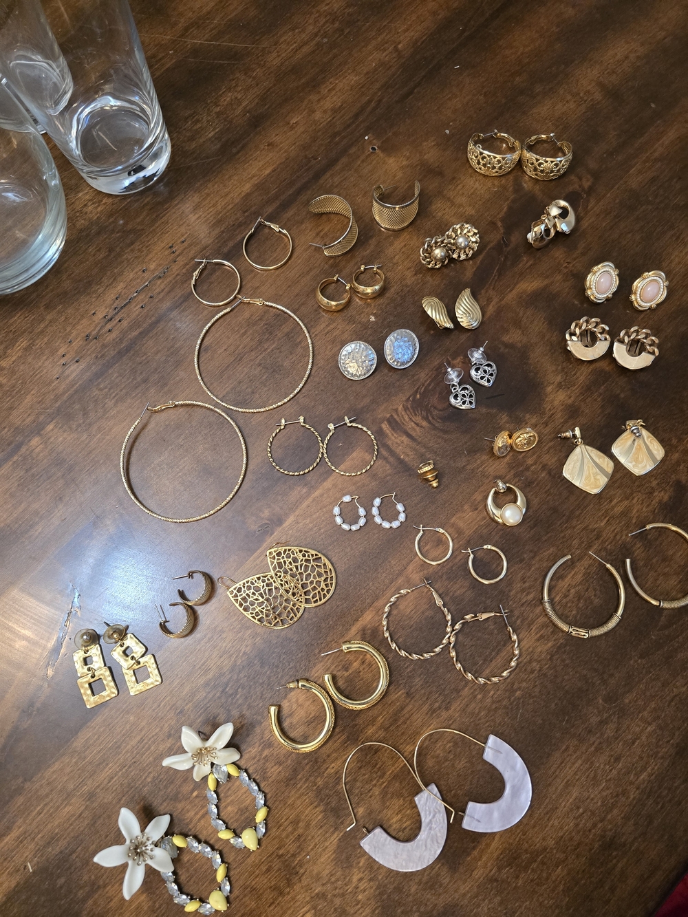 Lot Of 27 Pairs Of Womens Fashion Earrings - Women Jewelry